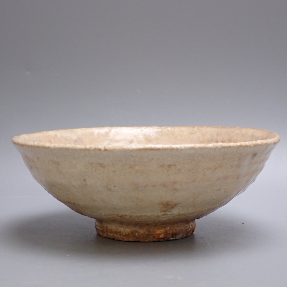 ☆大和保男 萩焼 茶碗/共箱・共布付き/山口県無形文化財/陶磁器 ☆大和保男 萩焼 茶碗/共箱・共布付き/山口県無形文化財/陶磁器