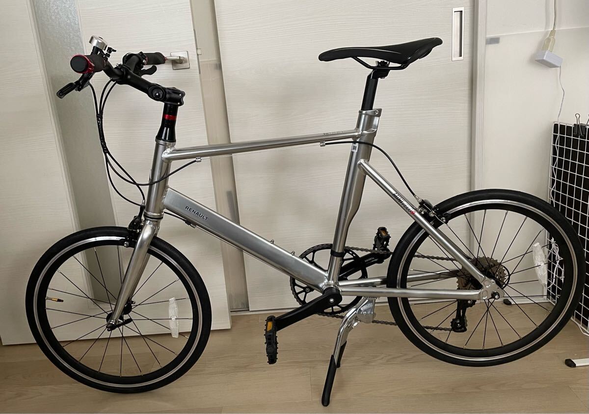 ルノー　MINIVELO9 シルバー ミニベロ アルミニウムフレーム　中古