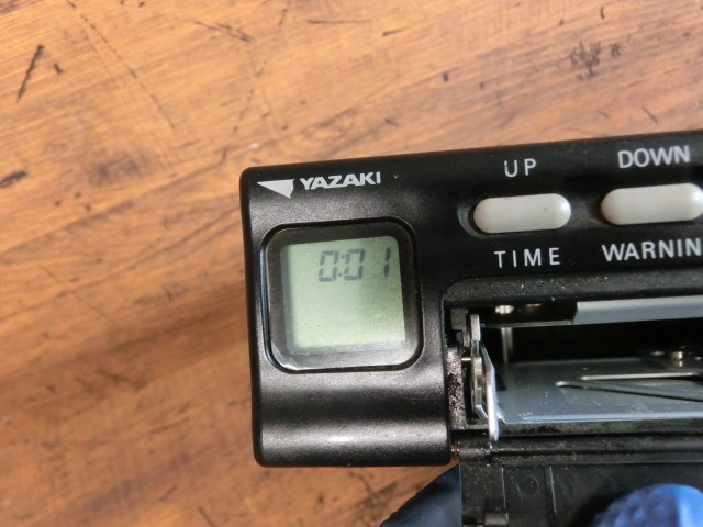 YAZAKI(矢崎)☆アナログタコグラフ☆120☆ATG21-120W☆説明書有