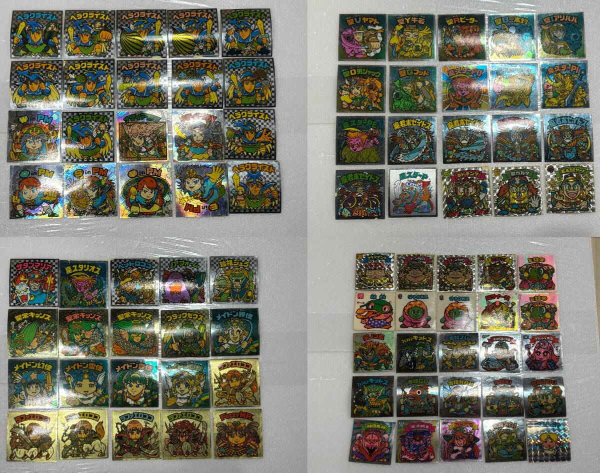 当時物 ロッテ 旧ビックリマン 悪魔VS天使シール 85枚 検:昭和 当時物 ロッテ 旧ビックリマン 悪魔VS天使シール 85枚 検:昭和