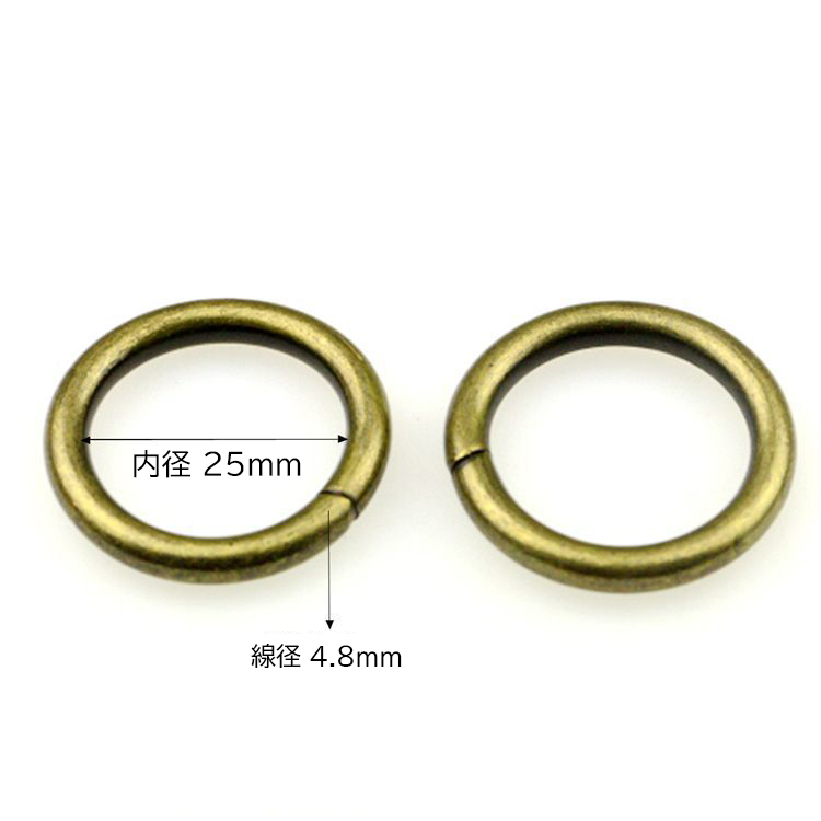  диаметр провода futoshi .. круг can 25mm античный Gold 10 шт. комплект 
