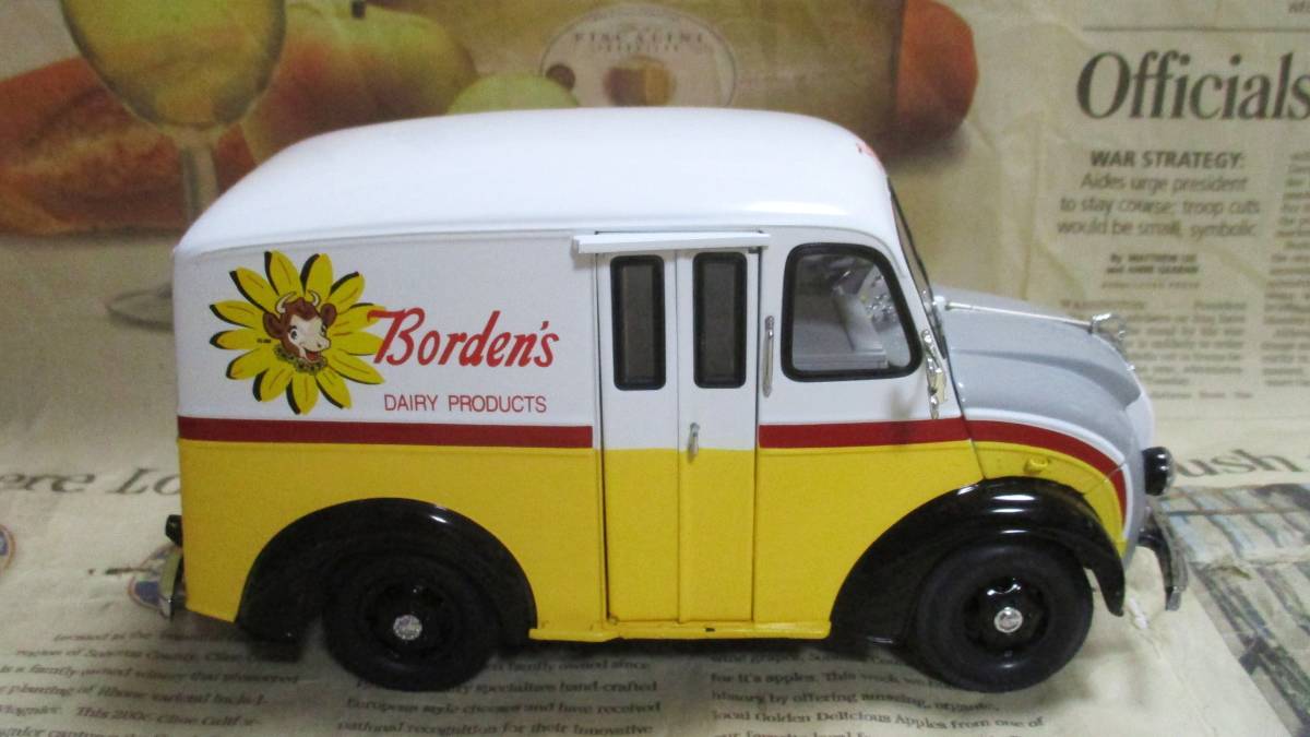 ☆激レア絶版*ダンバリーミント*1/24*1950 Divco Model 13 Delivery Truck - Borden's Milk*ボーデン