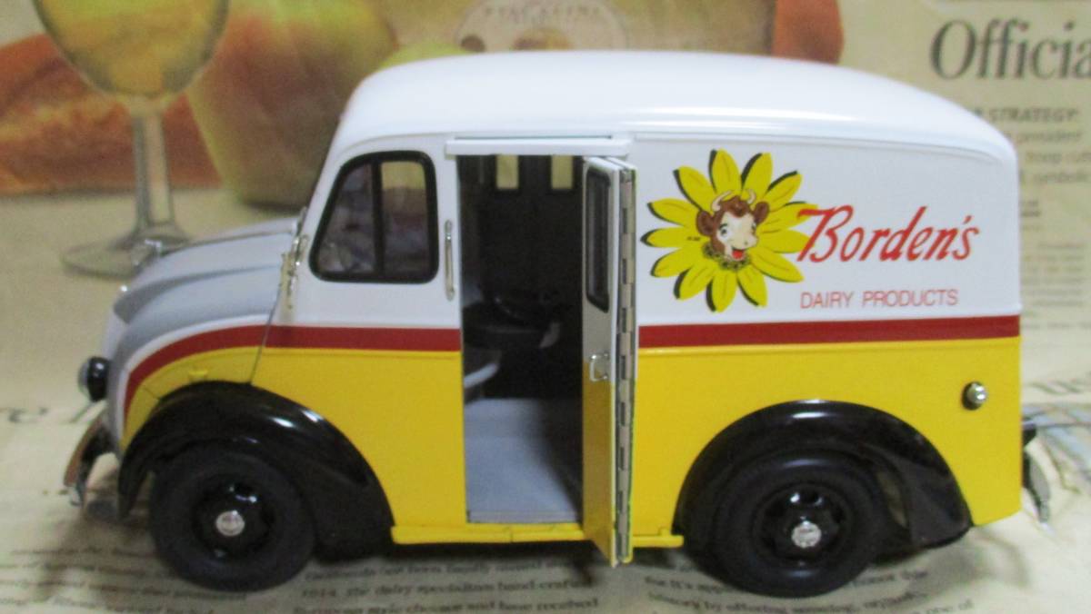 ☆激レア絶版*ダンバリーミント*1/24*1950 Divco Model 13 Delivery Truck - Borden's Milk*ボーデン