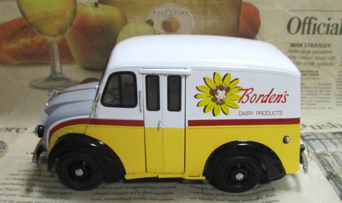 ☆激レア絶版*ダンバリーミント*1/24*1950 Divco Model 13 Delivery Truck - Borden's Milk*ボーデン