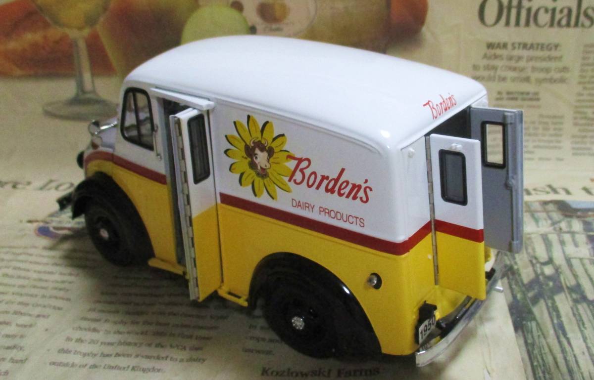 ☆激レア絶版*ダンバリーミント*1/24*1950 Divco Model 13 Delivery Truck - Borden's Milk*ボーデン