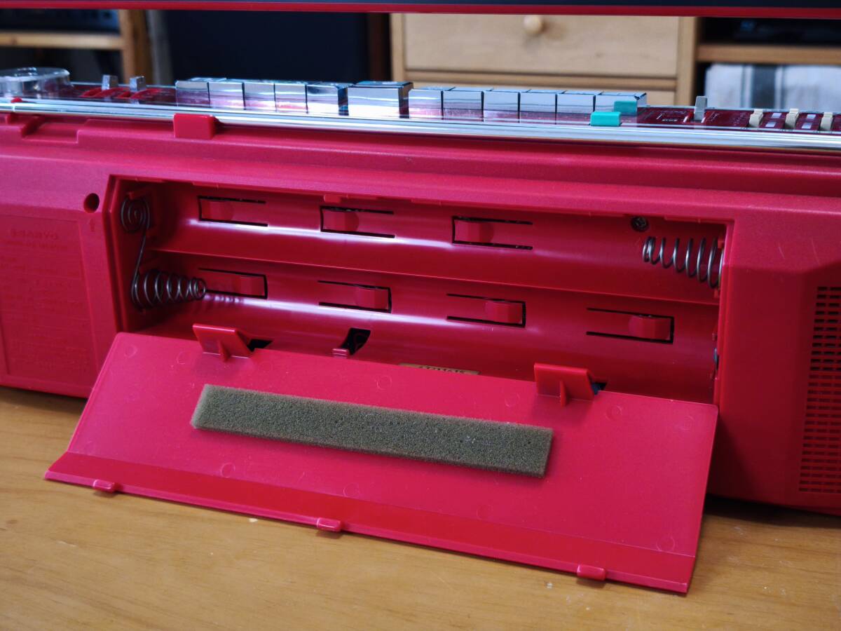 SANYO サンヨー おしゃれなテレコ MR-WU4D 動作品 ☆ダブル SANYO サンヨー おしゃれなテレコ MR-WU4D 動作品 ☆ダブル