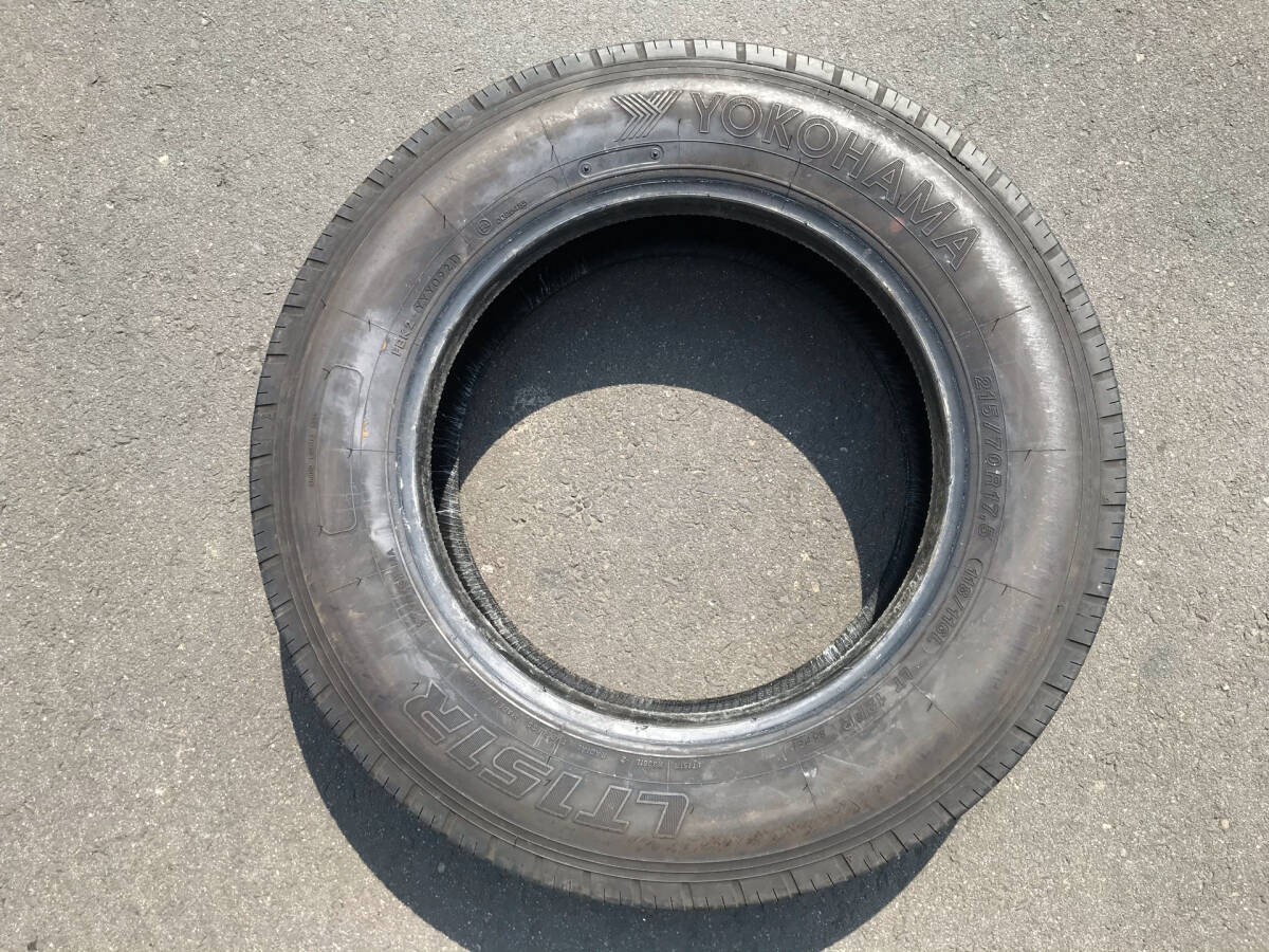 【M】 最安値 中古 215/70R17.5  LT151R  ヨコハマ 夏  2020/2021年製 4本セット _画像7