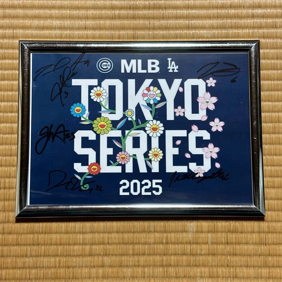 カブス 寄せ書き 直筆サイン MLB TOKYO SERIES ジャスティン カブス 寄せ書き 直筆サイン MLB TOKYO SERIES ジャスティン