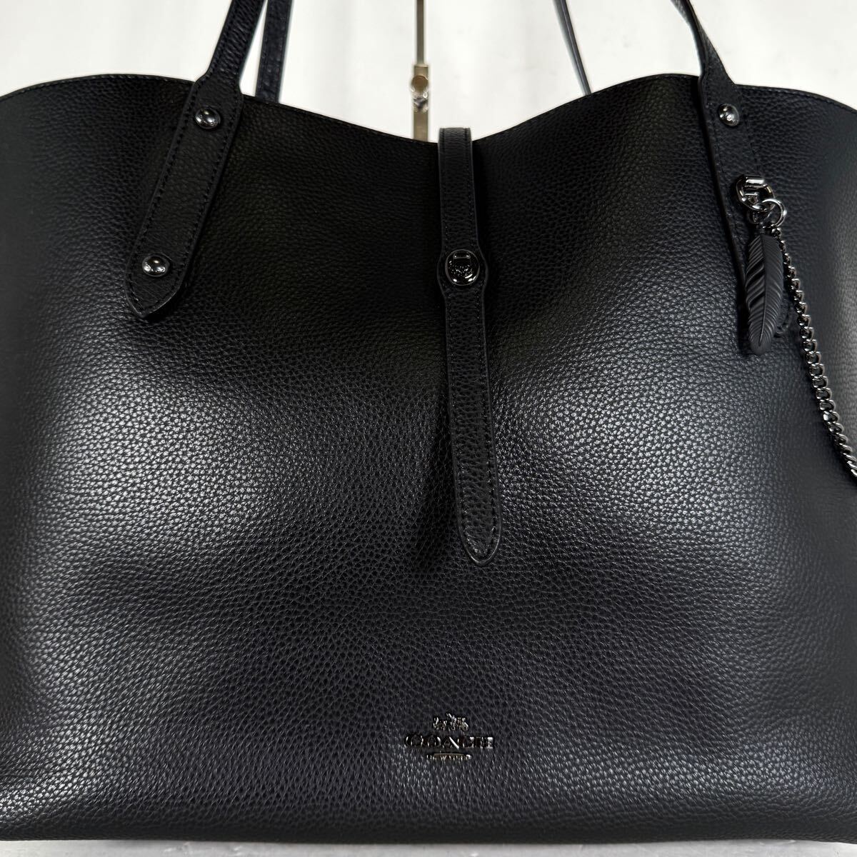 1円〜 新品未使用品 定価10万 コーチ COACH トートバッグ レザー 1円〜 新品未使用品 定価10万 コーチ COACH トートバッグ レザー