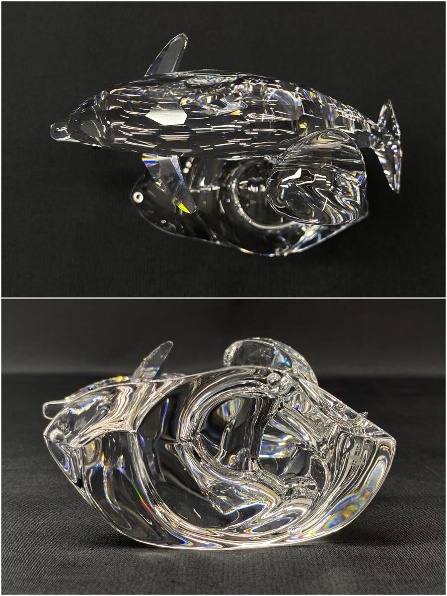 SU□② SWAROVSKI スワロフスキー イルカ 置き物 外箱付き SU□② SWAROVSKI スワロフスキー イルカ 置き物 外箱付き
