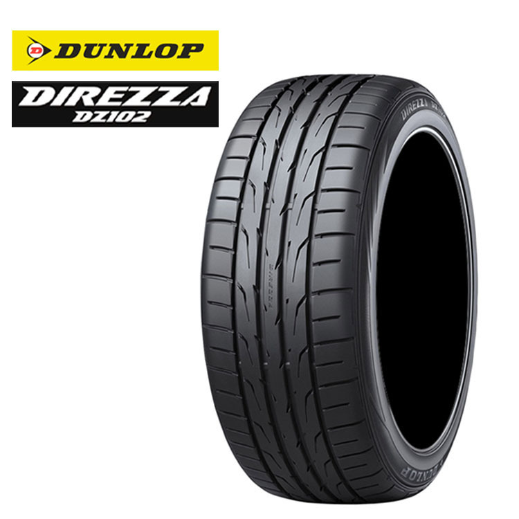 送料無(wú)料 ダンロップ スポーツタイヤ DUNLOP DIREZZA DZ102 【1本単品 新品】 DUNLOP DIREZZA DZ102 ディレッツァDZ102 265/35R18 97W