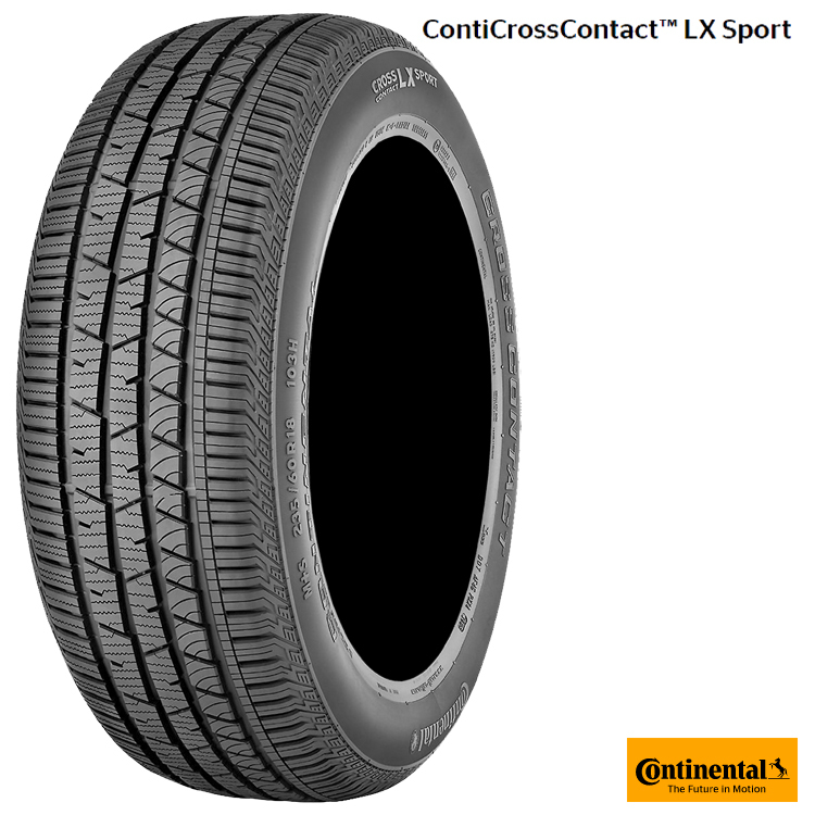 送料無料 コンチネンタル SUV 承認タイヤ 【1本単品 新品】 CONTINENTAL CrossContact LX Sport 265/45R21 108W XL FR J LR