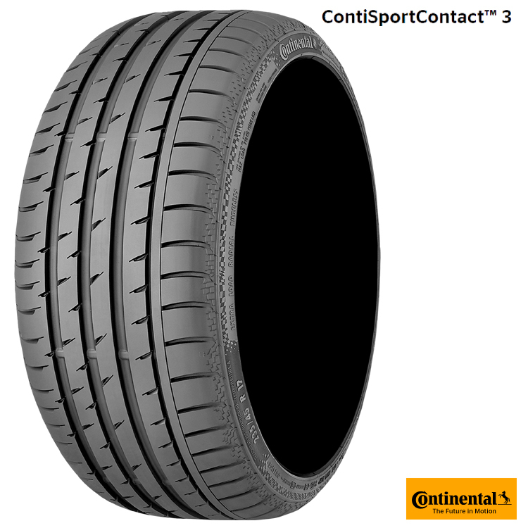 送料無料 コンチネンタル スポーツタイヤ 承認タイヤ 【2本セット 新品】 CONTINENTAL ContiSportContact3 245/45R19 98W FRSSR ☆