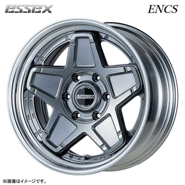  бесплатная доставка e секс ENCS-18 2PIECE подножка обод 9.5J-18 -6~50 6H-139.7 (18 дюймовый ) 6H139.7 9.5J-6~50[2 шт. комплект новый товар ]