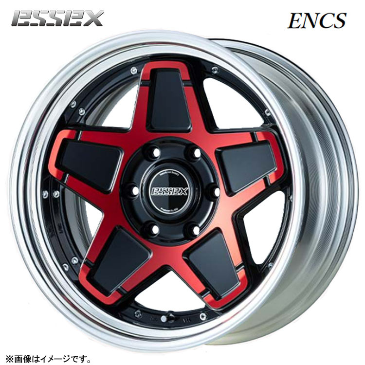  бесплатная доставка e секс ENCS-18 2PIECE подножка обод 9.5J-18 -6~50 6H-139.7 (18 дюймовый ) 6H139.7 9.5J-6~50[ 1 шт. одиночный товар новый товар ]