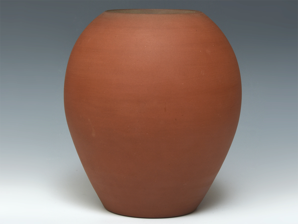 今井政之 (造) 象嵌彩 柿 花壺 高:21.5cm しおり 花器 花瓶 花入 今井政之 (造) 象嵌彩 柿 花壺 高:21.5cm しおり 花器 花瓶 花入