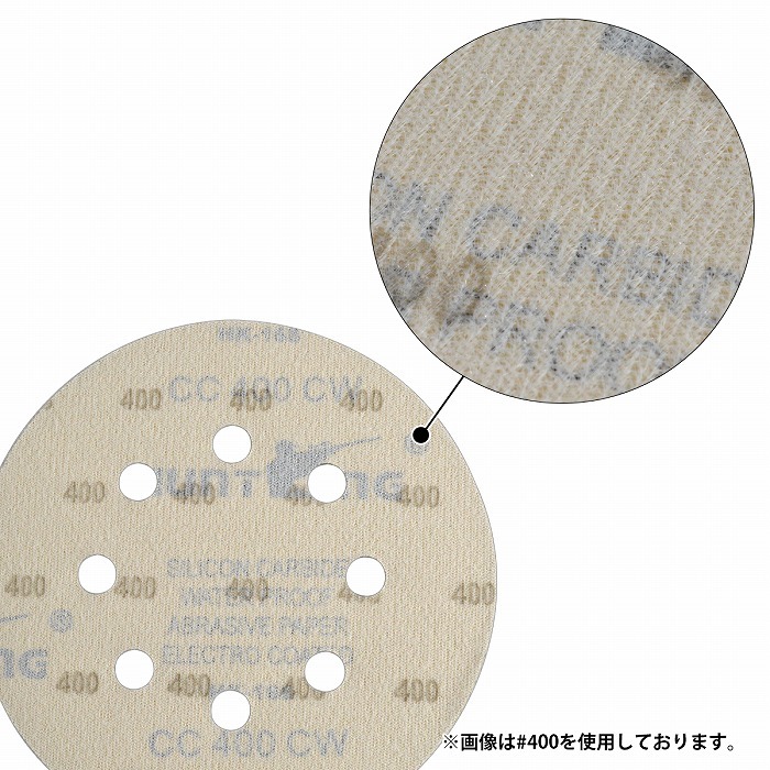 【送料無料】耐水 2000番 20枚 125mm サンドペーパー 丸型 8穴 サンダー マジックパッド ディスク ペーパー 紙やすり #2000 極細目
