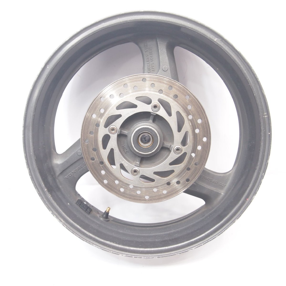 CB400SF純正リアホイール ブレなし 15S品番17X5.00J NC42前期 NC39 MCE