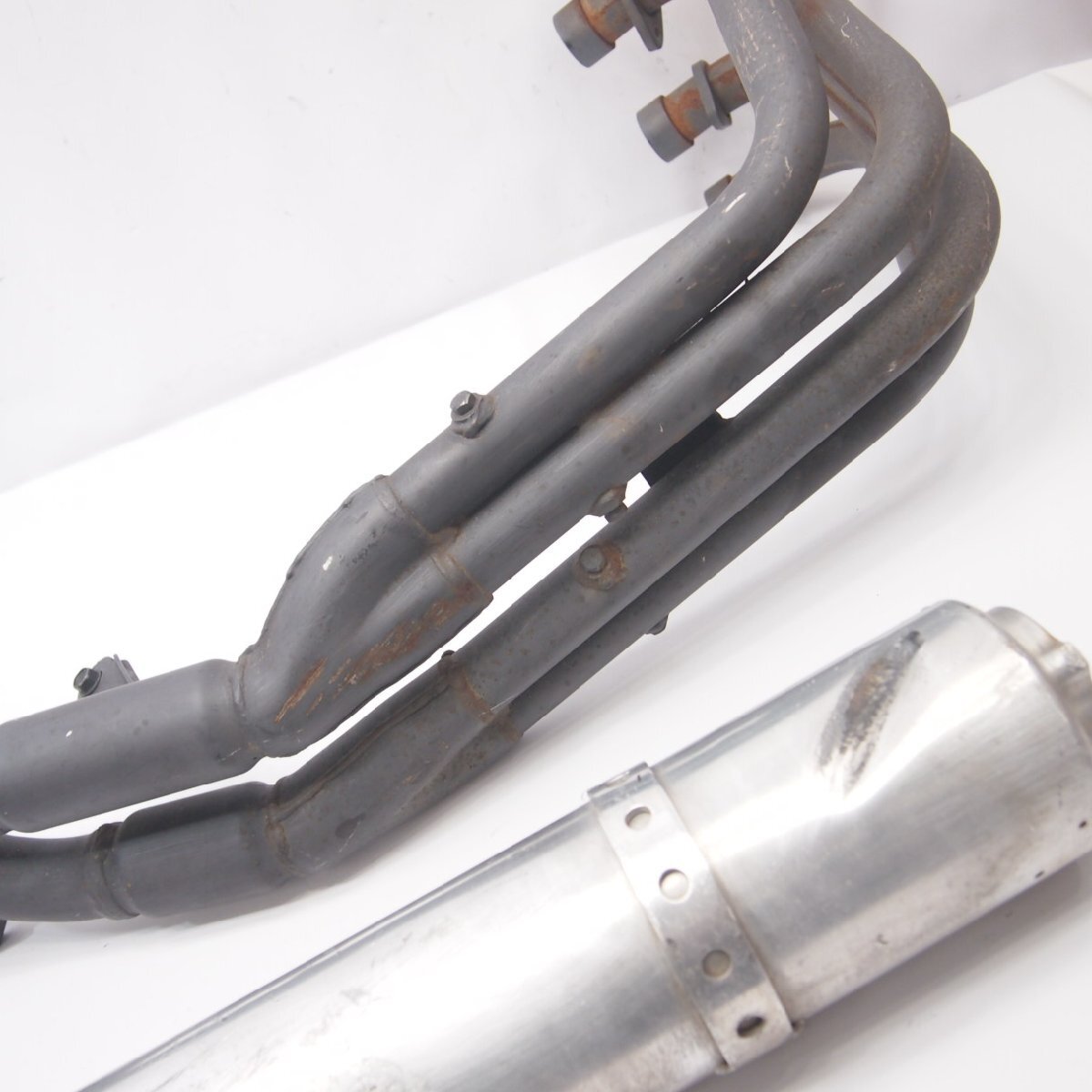 CB400SF純正マフラー 割れなし MCE K4品番 NC39后期 Vテック サイレンサー エキパイ