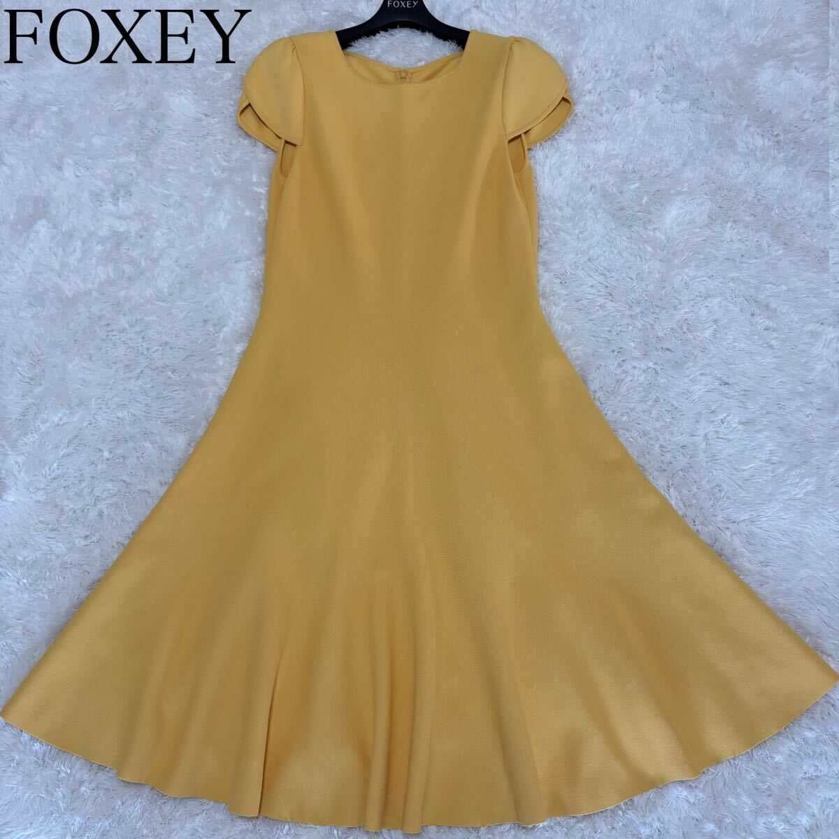 極美品 FOXEY フォクシー 銀座店20周年記念チューリップドレス 極美品 FOXEY フォクシー 銀座店20周年記念チューリップドレス