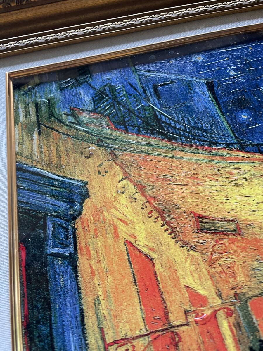 ファン ゴッホ 夜のカフェテラス 複製画 絵画 油絵 プリント ファン ゴッホ 夜のカフェテラス 複製画 絵画 油絵 プリント