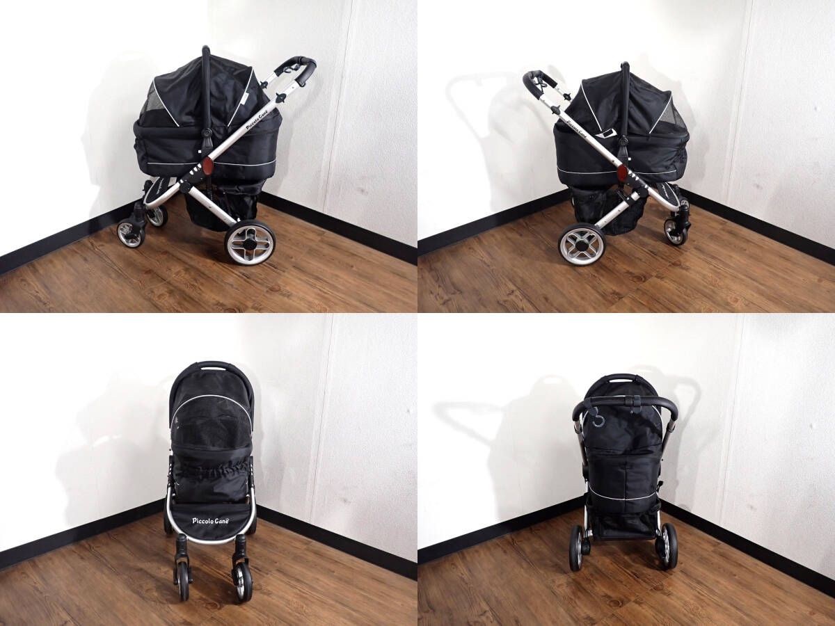 中古 ペットカート Piccolo Cane TANTO BLACK ピッコロカーネ 中古 ペットカート Piccolo Cane TANTO BLACK ピッコロカーネ