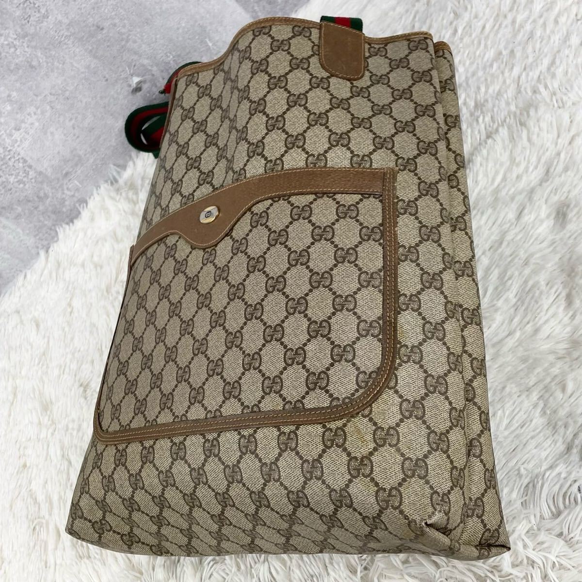 美品 OLD GUCCI オールドグッチ ボストンバッグ トート ハンド 美品 OLD GUCCI オールドグッチ ボストンバッグ トート ハンド