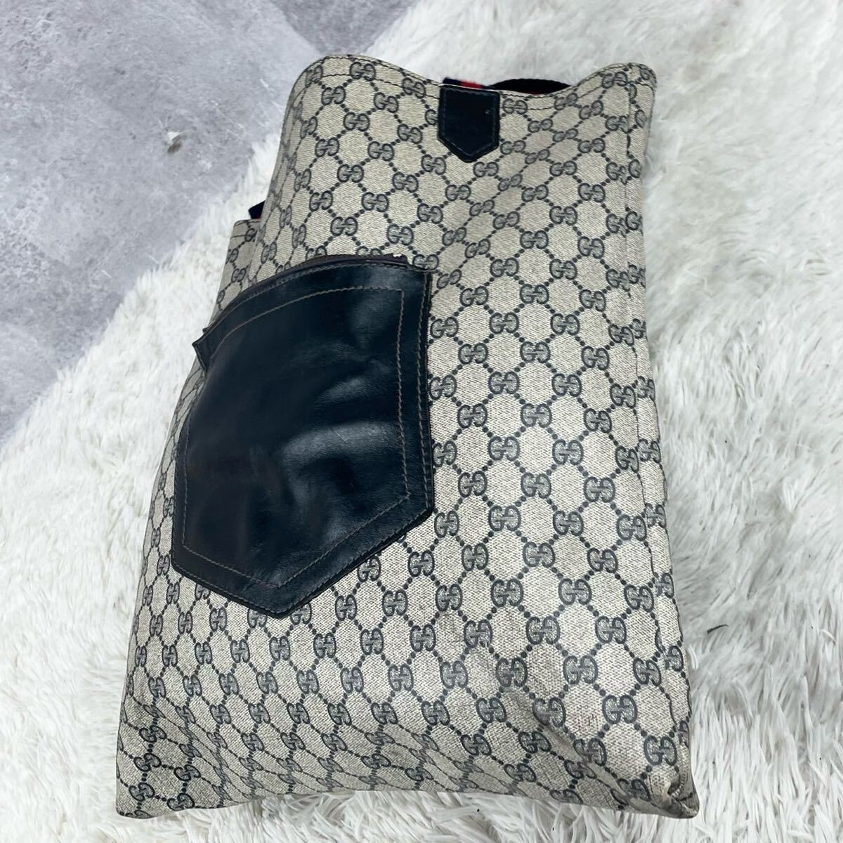 美品 OLD GUCCI オールドグッチ ボストンバッグ トート ハンド 美品 OLD GUCCI オールドグッチ ボストンバッグ トート ハンド