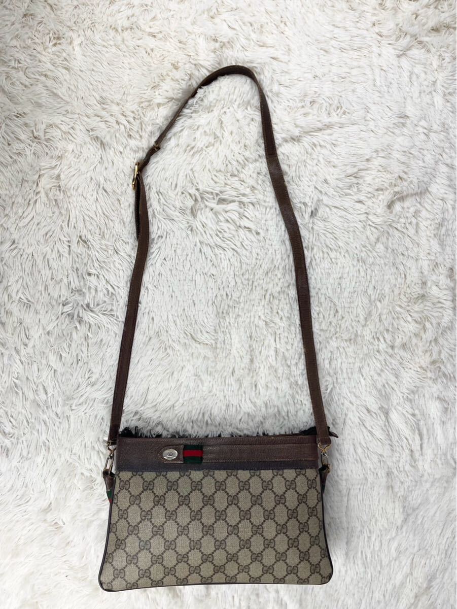美品 OLD GUCCI オールドグッチ シェリーライン インター 美品 OLD GUCCI オールドグッチ シェリーライン インター