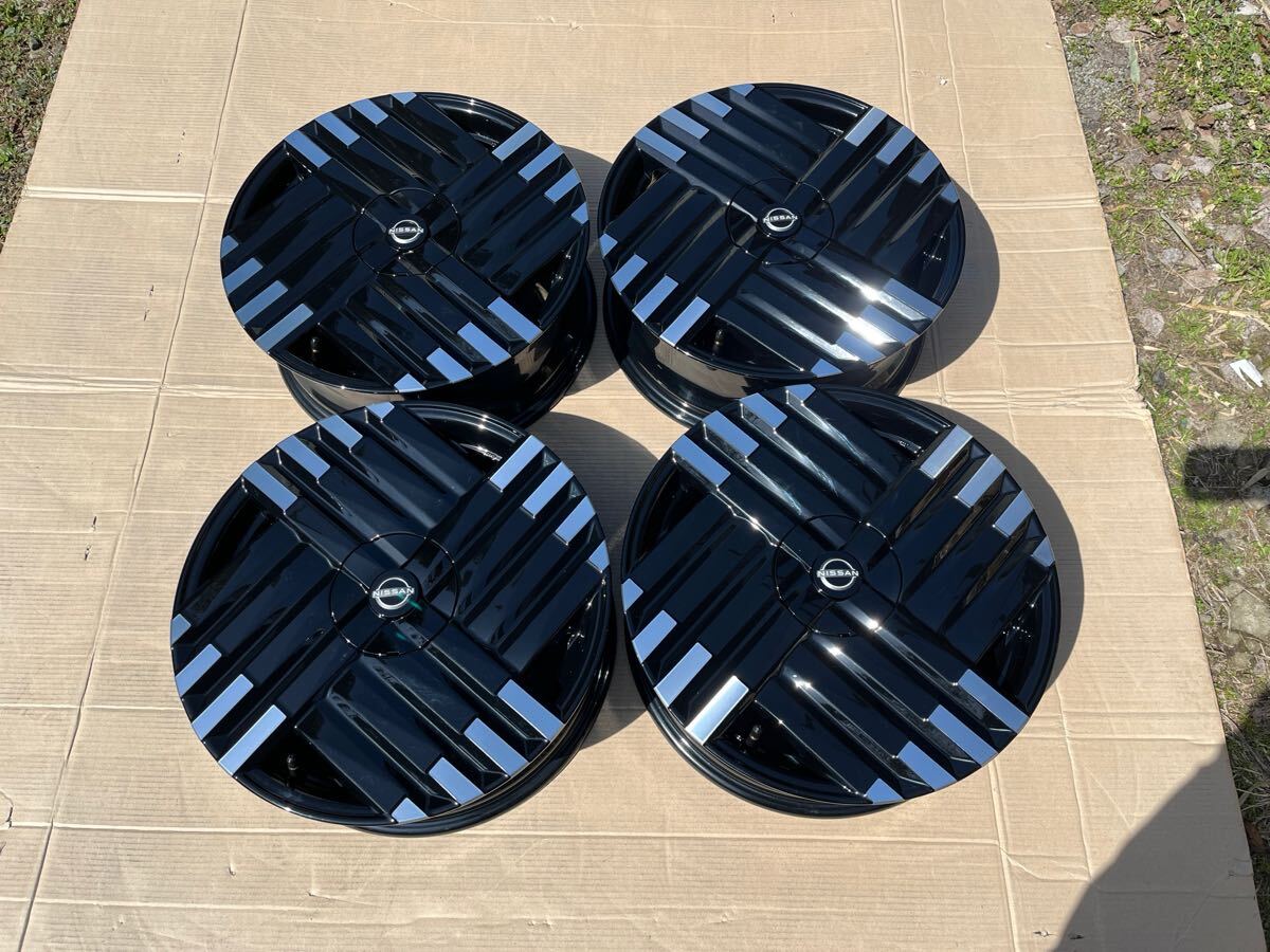 新車外し 日産 NOTE AURA ノート オーラ 純正 ホイール4本セット 17インチ6.5J+40 100-4H 熊本(送料安い)_画像1