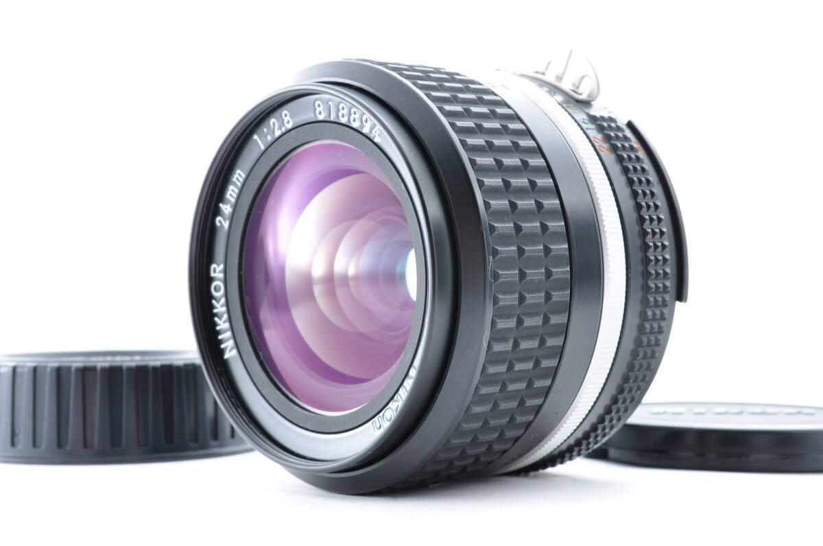 ニコン Nikon NIKKOR 24mm F2.8 Wide Angle Camera Lens Ai Converted 2209240