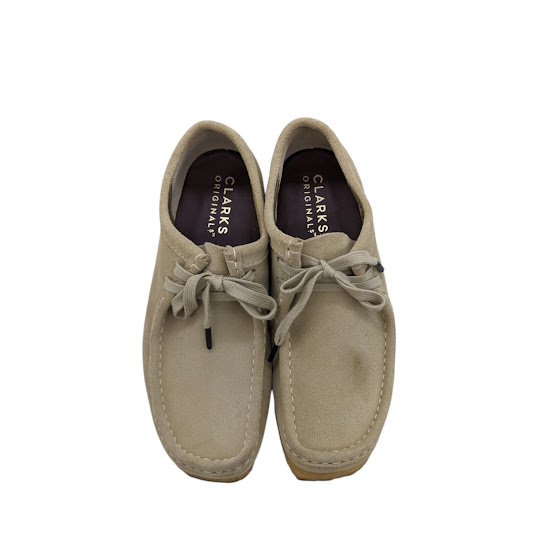 Clarks クラークス 26773 ワラビーブーツ クレープソール ベージュ系 サイズ 25