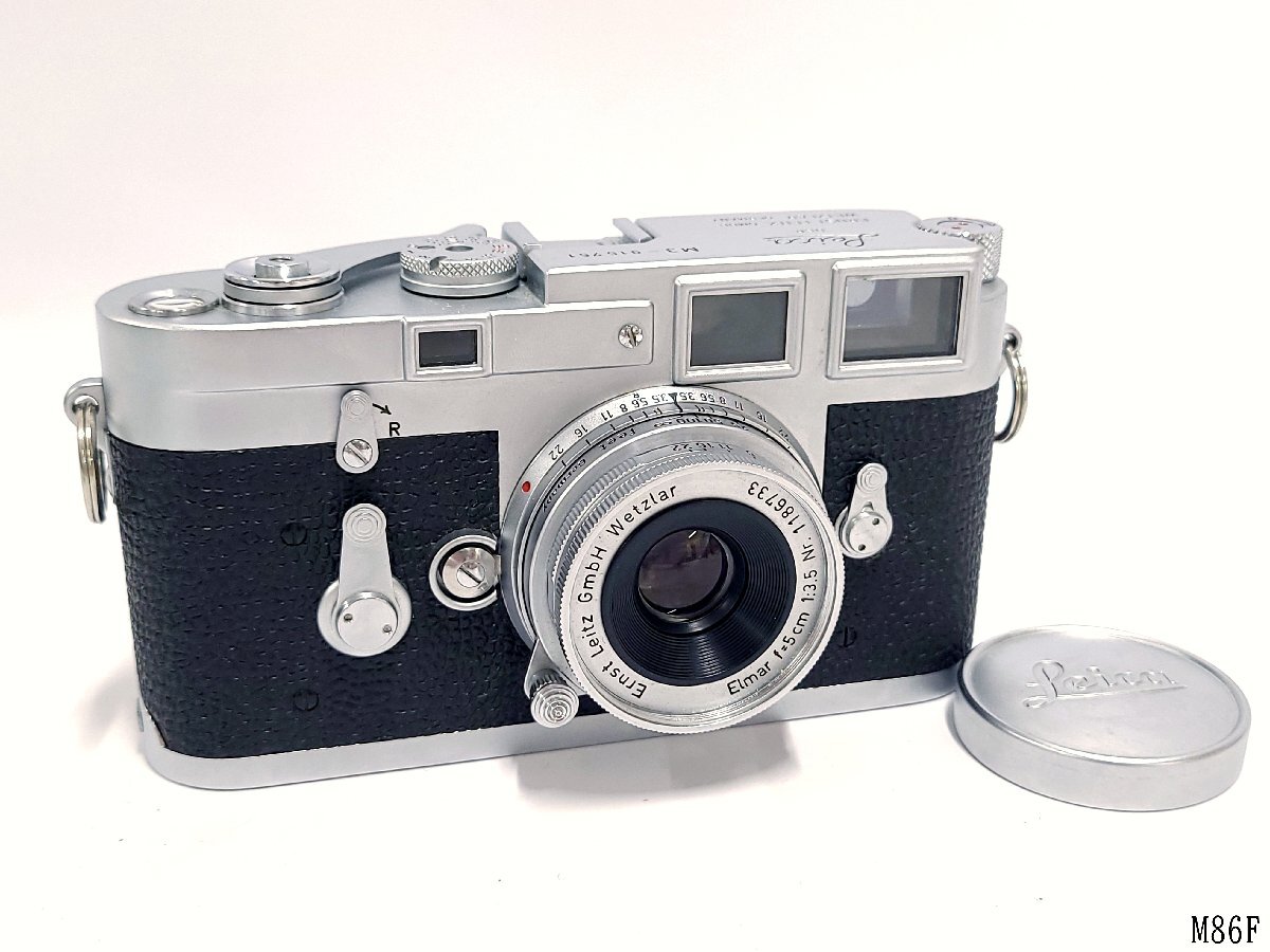 Leica M3 ライカ Elmar f=5cm F3.5 ダブルストローク レンジ Leica M3 ライカ Elmar f=5cm F3.5 ダブルストローク レンジ