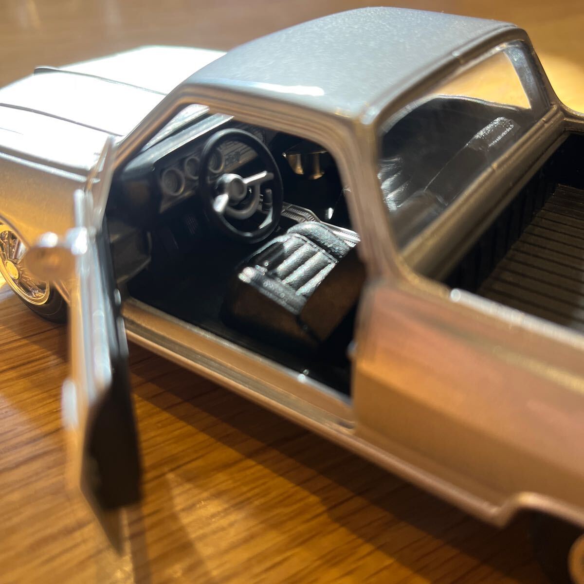 Maisto マイスト '65 Chevy シボレー Elcamino エルカミーノ 1/25 レアなフルノーマル シルバー _画像5