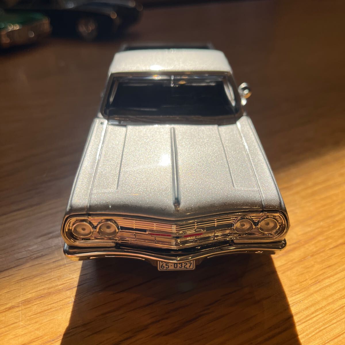 Maisto マイスト '65 Chevy シボレー Elcamino エルカミーノ 1/25 レアなフルノーマル シルバー _画像6