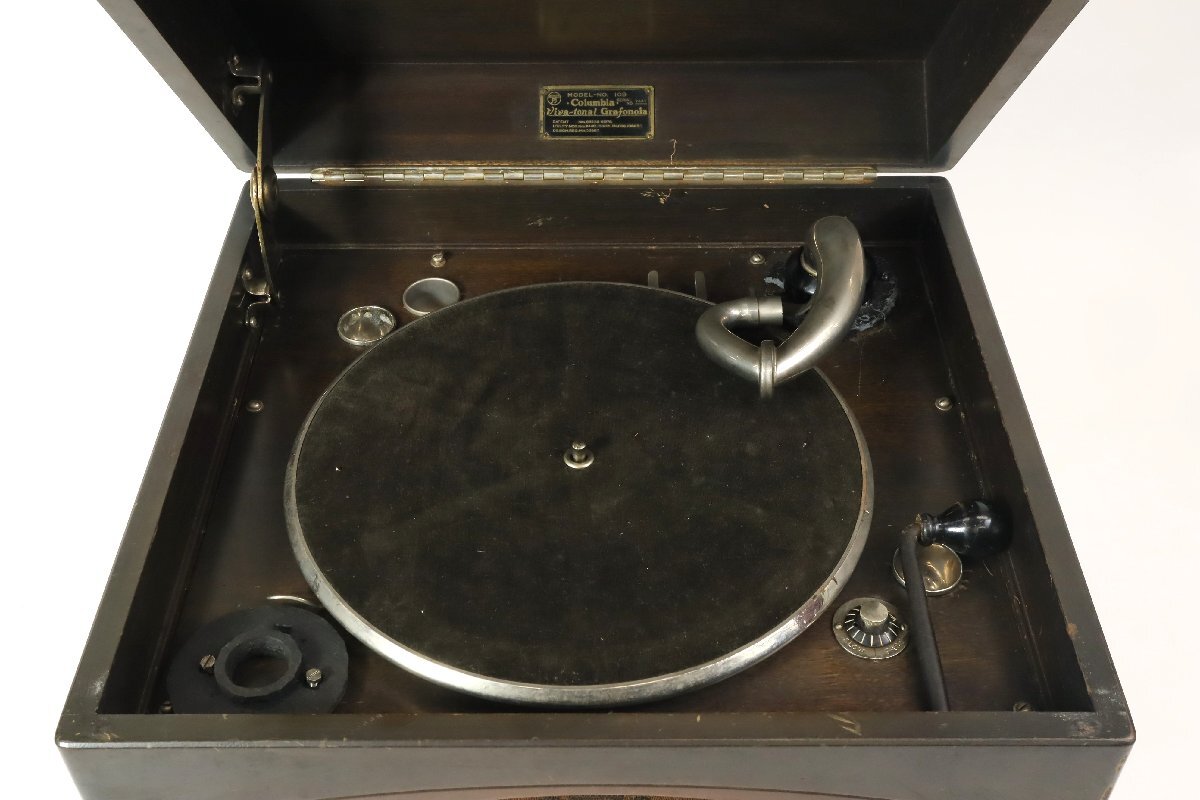 蓄音機 Columbia No.109 Viva-tonal Grafonola / コロンビア 蓄音機 Columbia No.109 Viva-tonal Grafonola / コロンビア