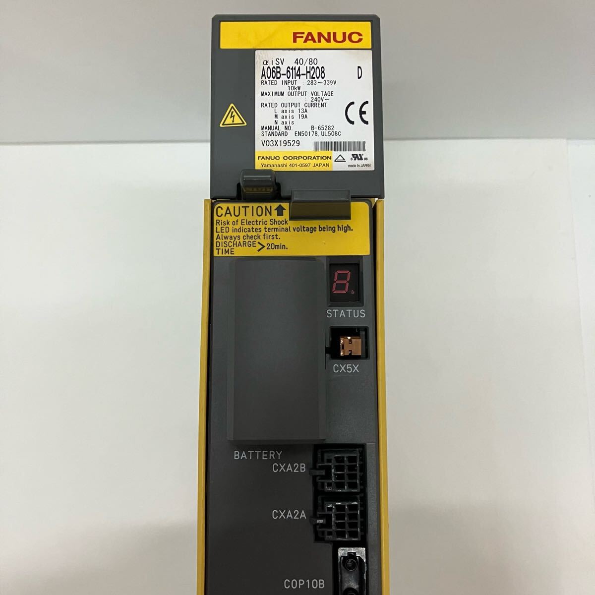 ジャンク品 中古 FANUC ファナック A06B-6114-H208 サーボアンプ ジャンク品 中古 FANUC ファナック A06B-6114-H208 サーボアンプ