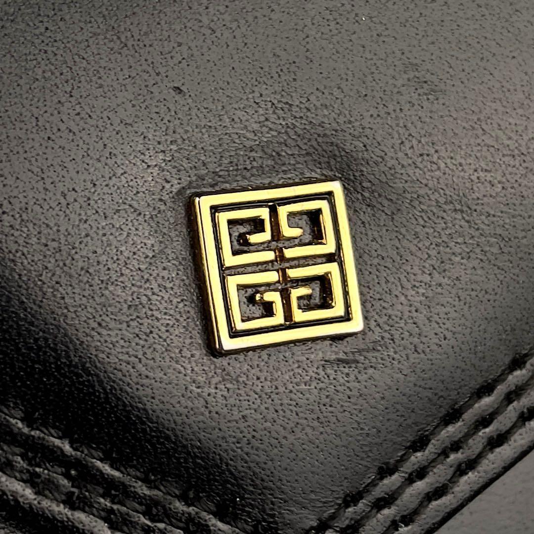 美品 GIVENCHY ジバンシィ ジバンシー ハンドバッグ 4G ゴールド
