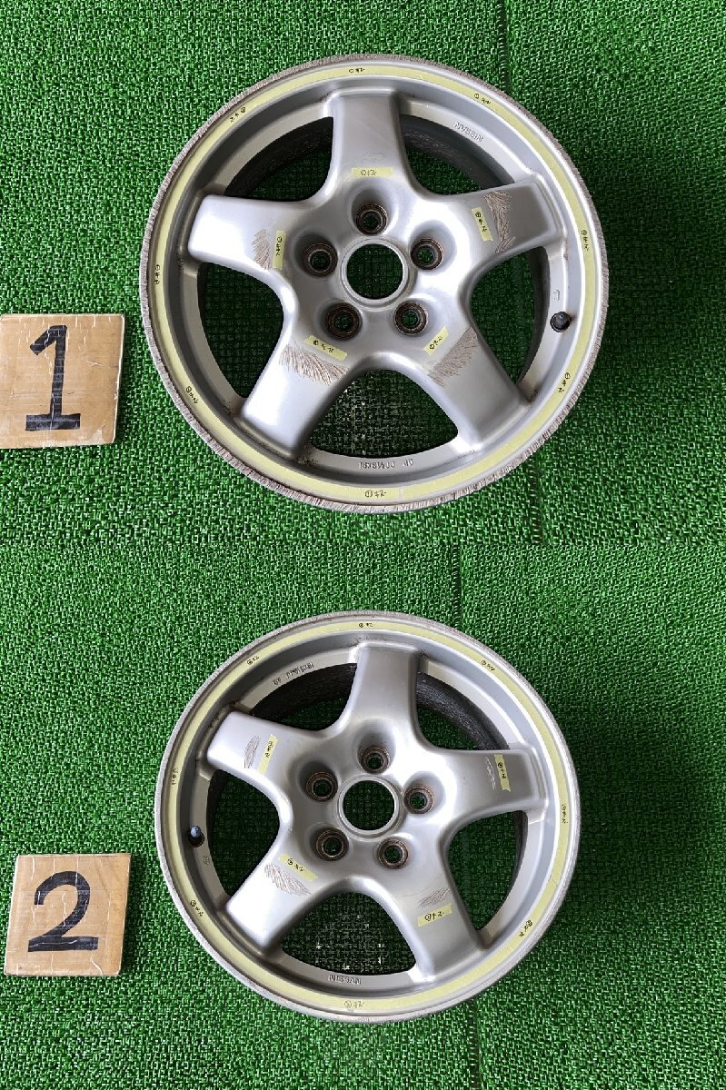 Y14-89 D H6 SW20 MR2 GT-S 3 type HCR32 Sky line type M оригинальные легкосплавные колесные диски 16 дюймовый 6.5J офсет 40 PCD114.3 5 дыра 2 шт 