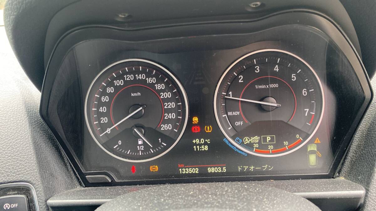 BMW　スピードメーター　116i　DBA-1A16　1A16　F21　2シリーズ / F22、F23　2012?。yj　NSP252452
