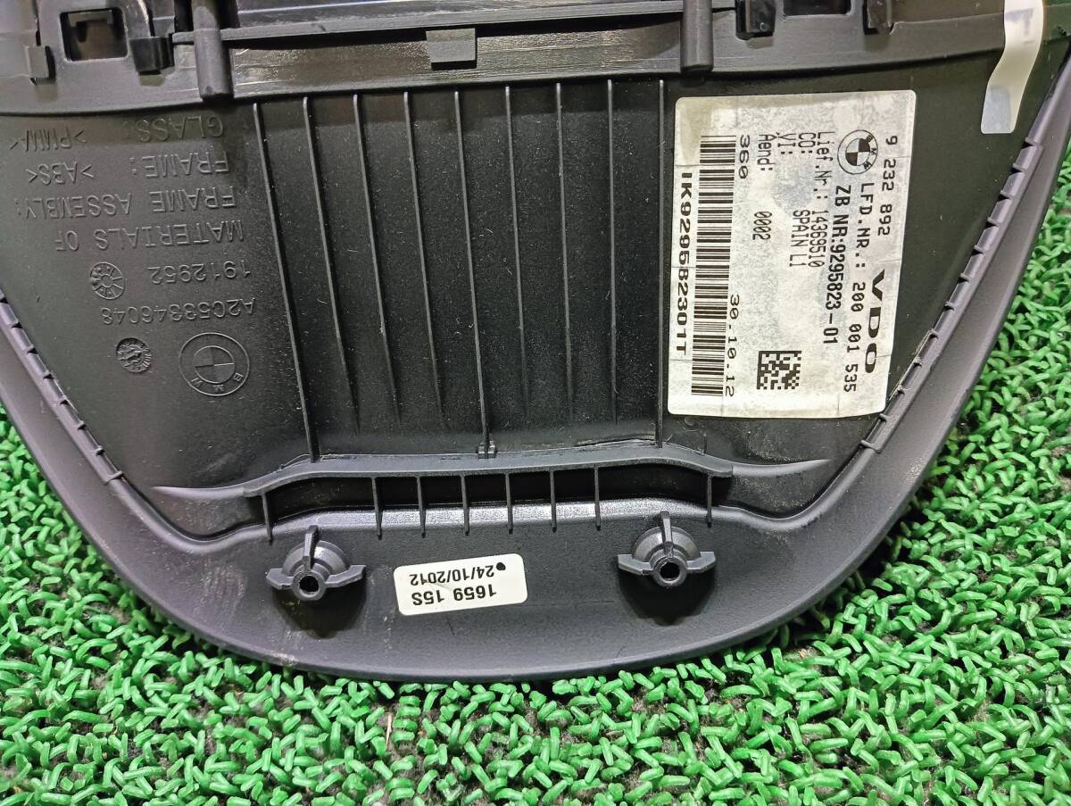BMW　スピードメーター　116i　DBA-1A16　1A16　F21　2シリーズ / F22、F23　2012?。yj　NSP252452