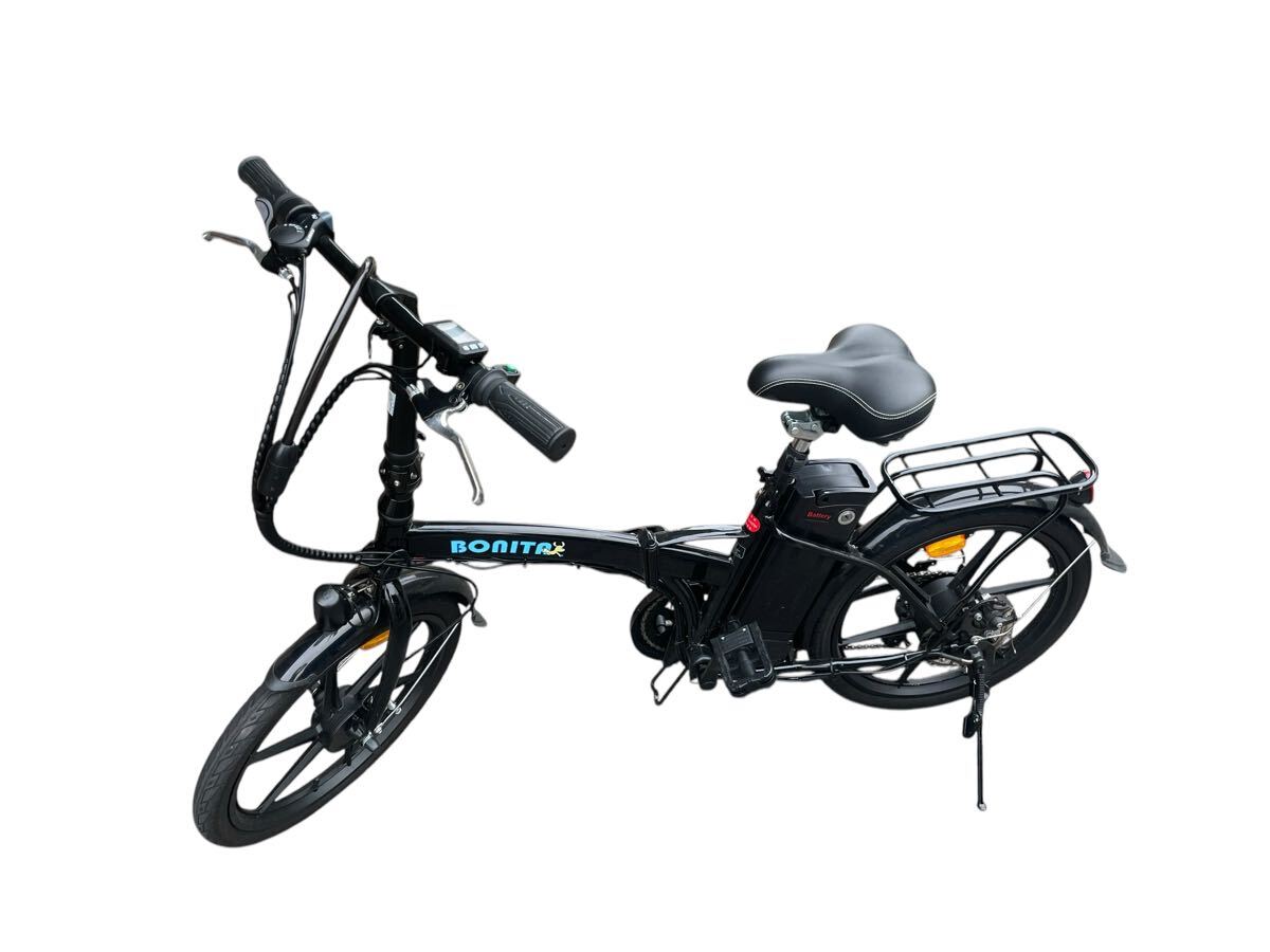 極美品】 BONITA ディスク式 折り畳み モペット電動自転車 36V 6 極美品】 BONITA ディスク式 折り畳み モペット電動自転車 36V 6