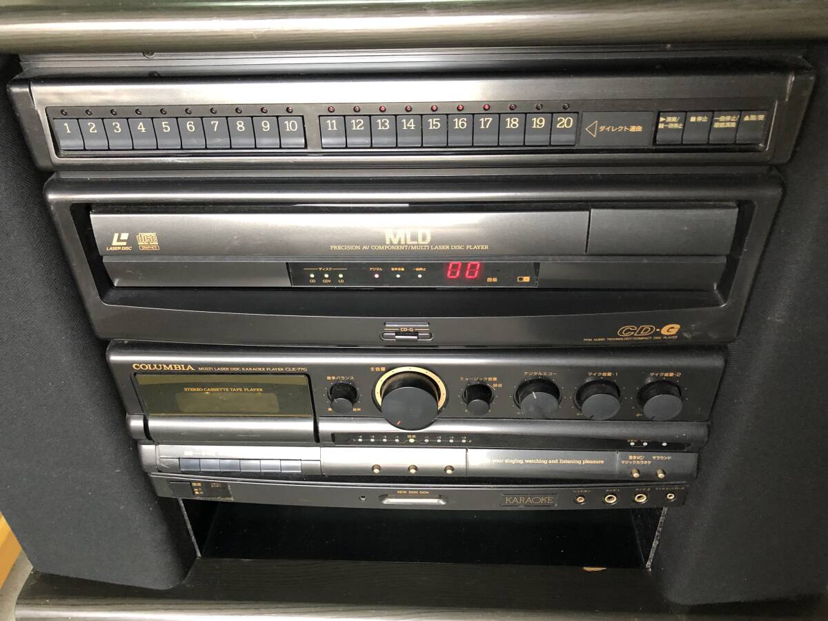 COLUMBIA コロンビア LDカラオケ CLK-77G マルチレーザー COLUMBIA コロンビア LDカラオケ CLK-77G マルチレーザー