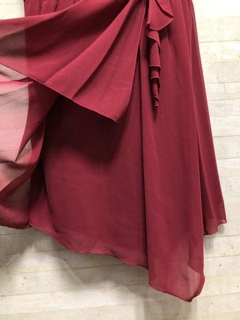 新品☆19號(hào)LL3L?アシメ?パーティワンピース?結(jié)婚式〇D569
