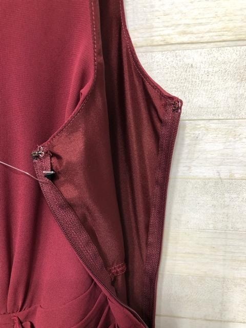 新品☆19號(hào)LL3L?アシメ?パーティワンピース?結(jié)婚式〇D569