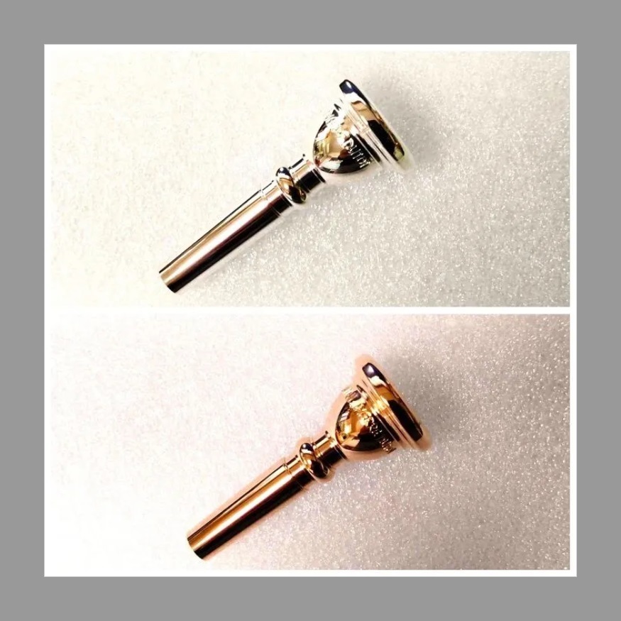 ?コルネットマウスピース【金メッキ仕上げ加工】格安にて！6,600円