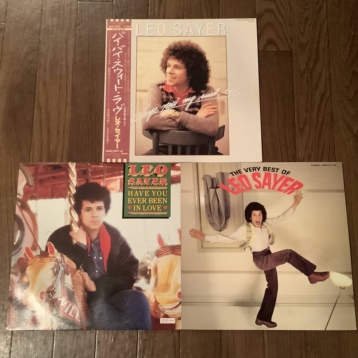 LP(日本盤)●レオ?セイヤー※3枚まとめてセット●美品