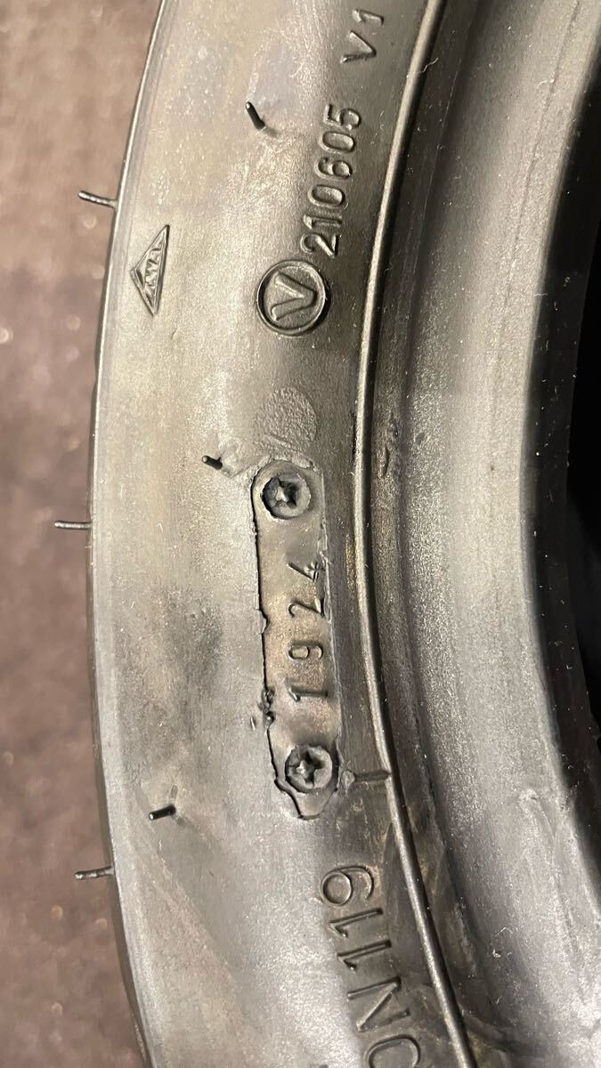 ホンダ ダックス125 純正装着前後タイヤ 120/70-12 130/70-12