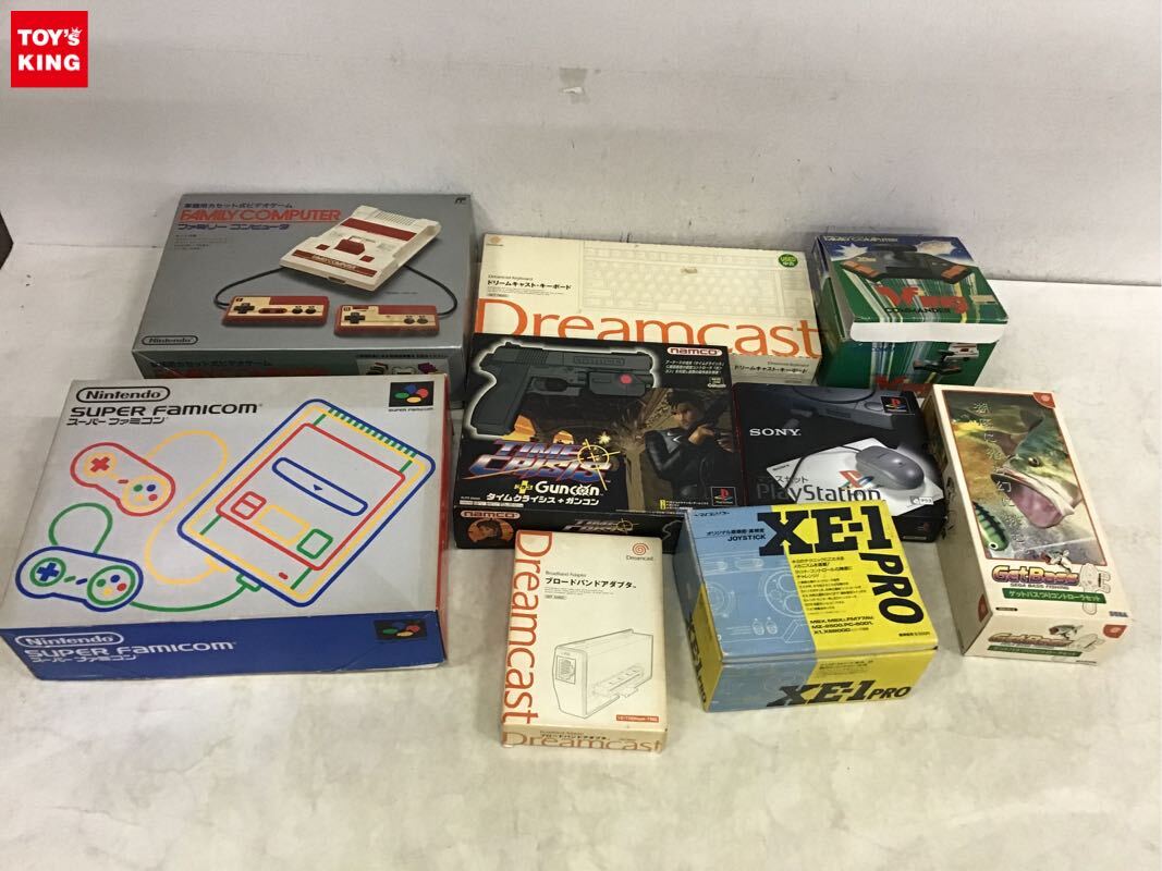 1円〜 同梱不可 ジャンク ファミコン 本体、スーファミ 本体、ニンテンドウ64 本体、PlayStation 本体 SCPH-7000 1円〜 同梱不可 ジャンク スーパーファミコン 本体、ドリームキャスト