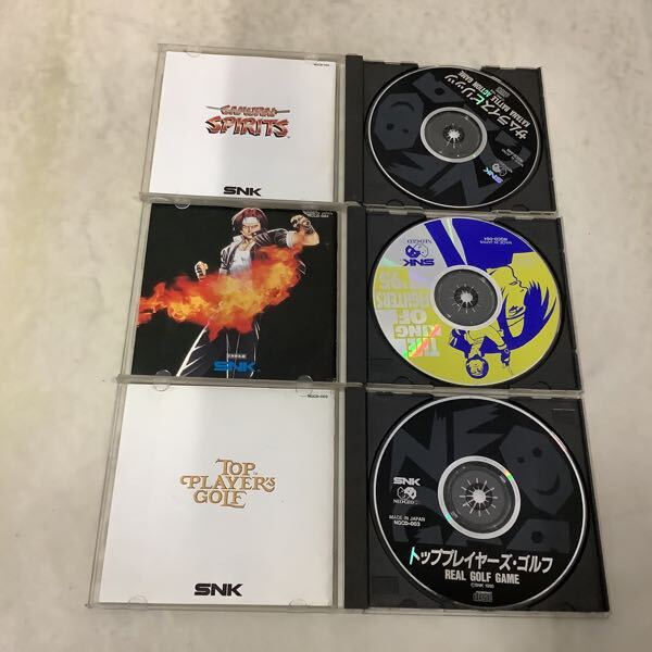 1円〜 ネオジオ CD トッププレイヤーズ・ゴルフ、真サムライ 1円〜 ネオジオ CD トッププレイヤーズ・ゴルフ、真サムライ